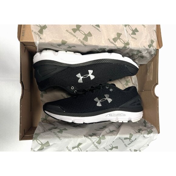 Under Armour Mens Charged Gemini 2020 NM Shoes Black Brand New Size 9.5 - Picture 7 of 7